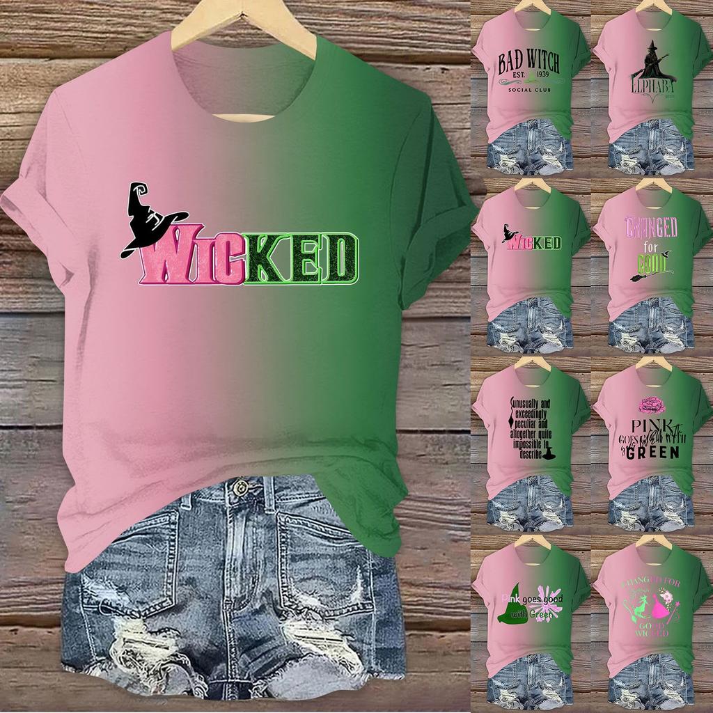 Women's Long Sleeve Round Neck T-Shirts Puff Sleeve Shirts Button Blouses Tops