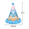 Cartoon Unicorn and Bear Birthday Hat for Kids - Cake Party Decoration