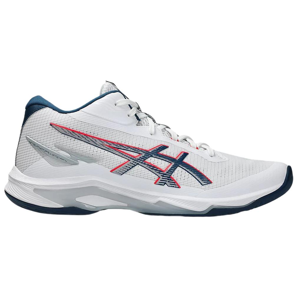 New Asics Netburner Ballistic Ff Mt 4 White Mako Blue 1051A090-101