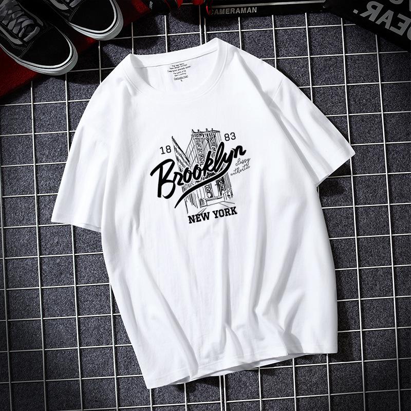 

Футболка мужская большого размера с короткими рукавами, 100% хлопок, повседневная футболка, размер S-6XL 2XL белый