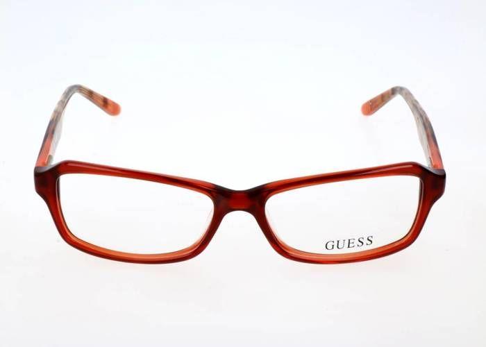 Lunettes de vue - Guess - GU 2458 AMB - Couleur Amber - Monture Plastique - Femme
