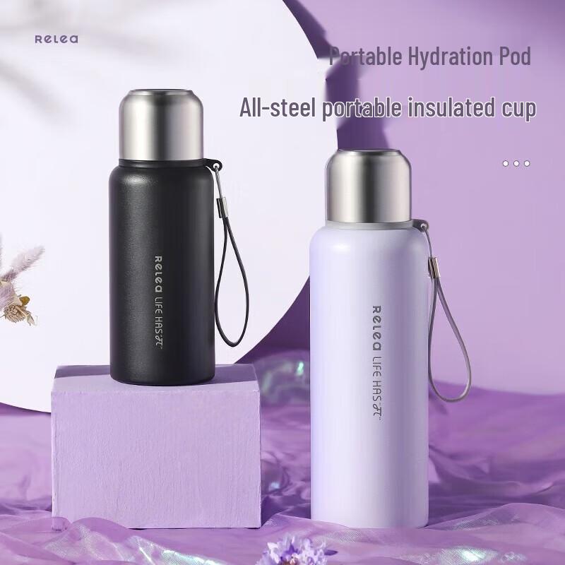 MOCOO 316 Stainless Steel Thermal Mug with Tea Infuser