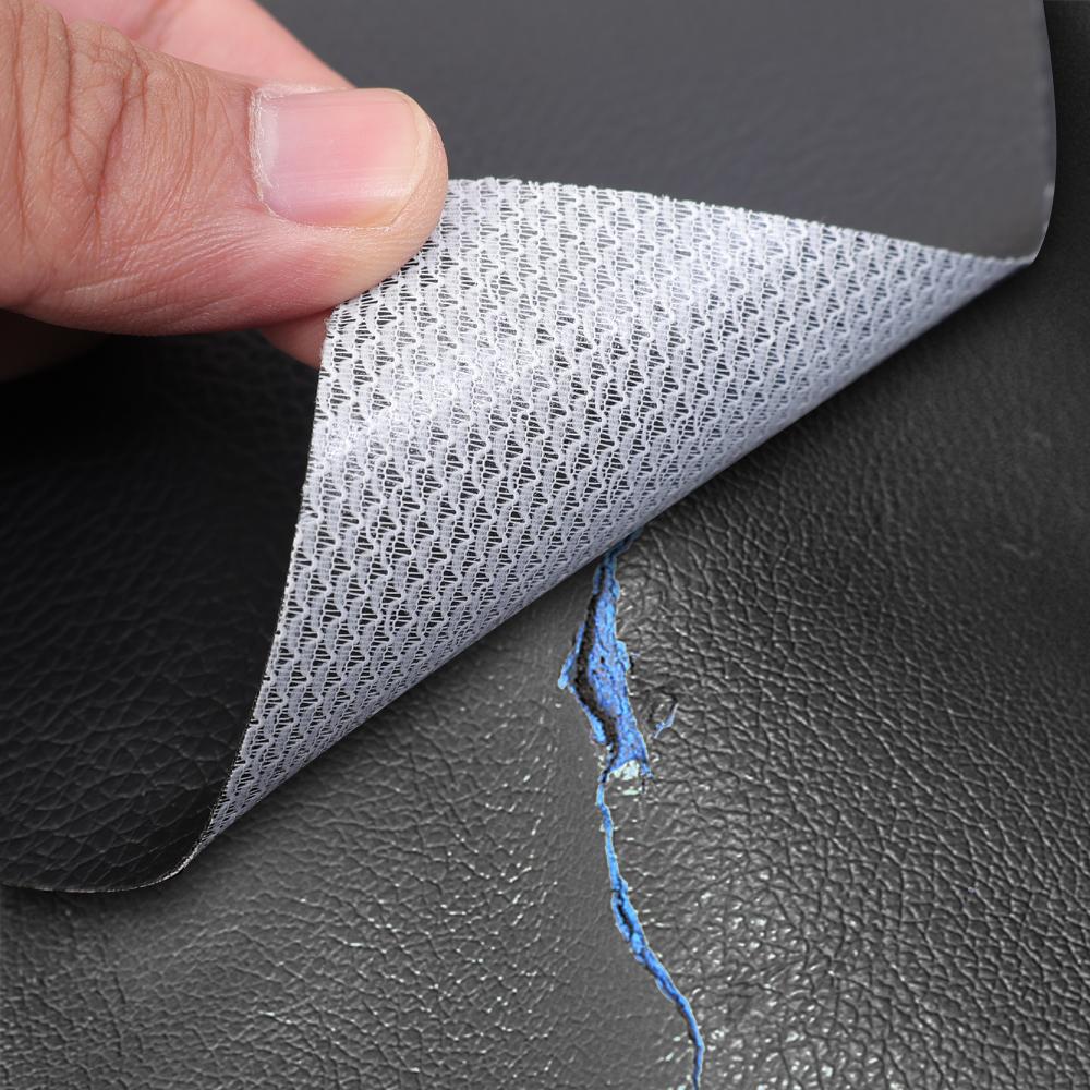 Kit de Fita Adesiva de Reparo de Couro Autoadesiva para Móveis Sofá Assentos de Carro Cadeiras de Escritório Bolsa de Mão Arranhões de Sofá Adesivo Impermeável
