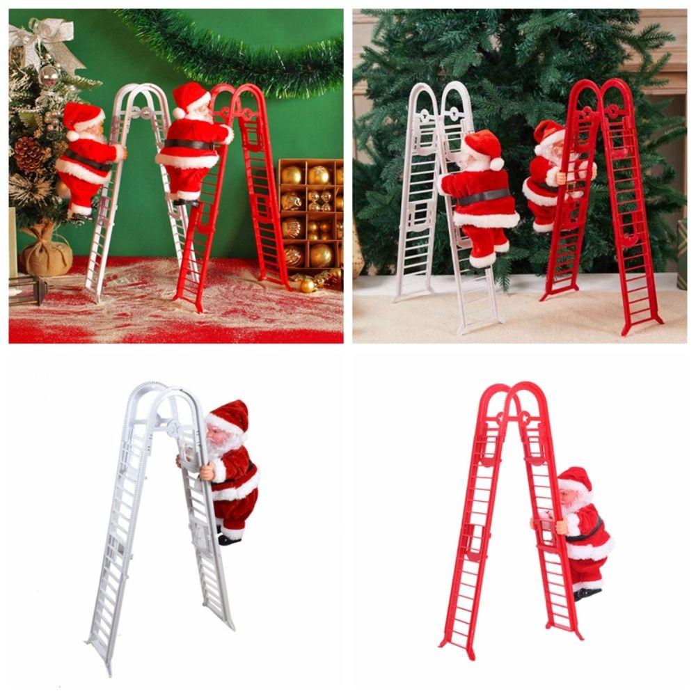 Climbing Ladder Electric Santa Claus Climbing Rope Climbing Ladder Santa Claus  New Year