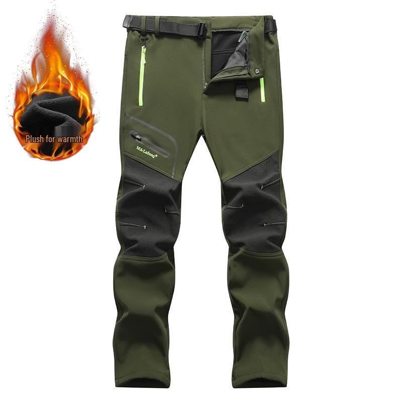 Unisex Vēja necaurlaidīgas Softshell bikses: Silts