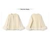 Elegant Chinese Two-Piece: Winter Woolen Coat and Half Skirt Set (NY044)