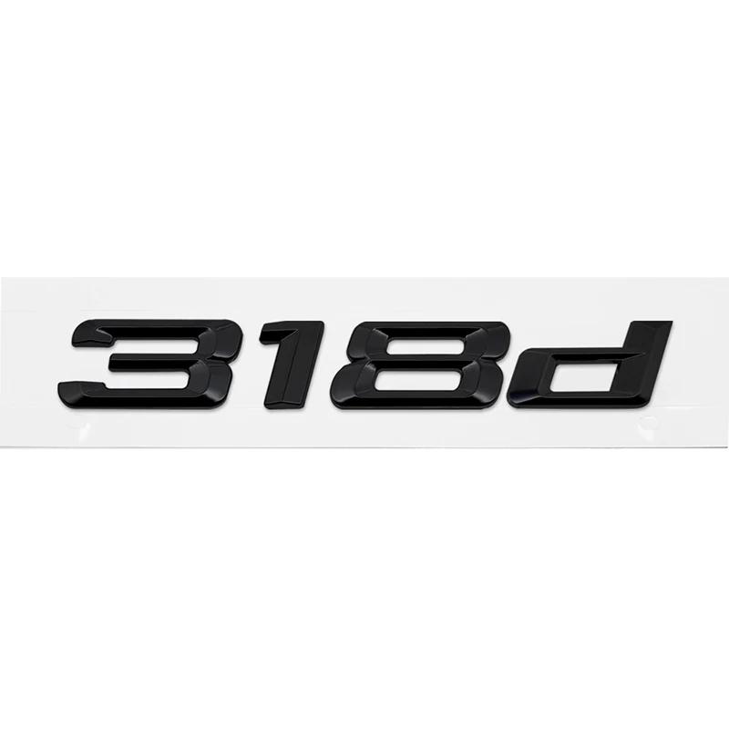ABS Car Rear Trunk Letters Logo Badge Emblem Sticker For BMW 3 Series 318d 320d 325d 328d 330d 335d E46 E90 E91 F30 F31 F34 G20