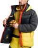 Jacket La Sportiva Olympus Tech Down Parka Black-yellow K00Y00