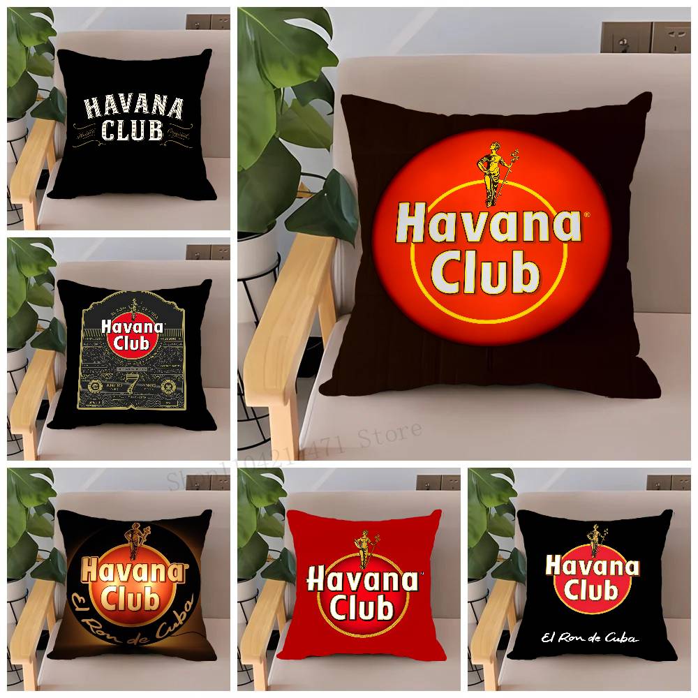 HOT H-HavanaS ClubS Pillow Case Home Decor Throw For Sofa Bed Car Room Decor Gift Idea