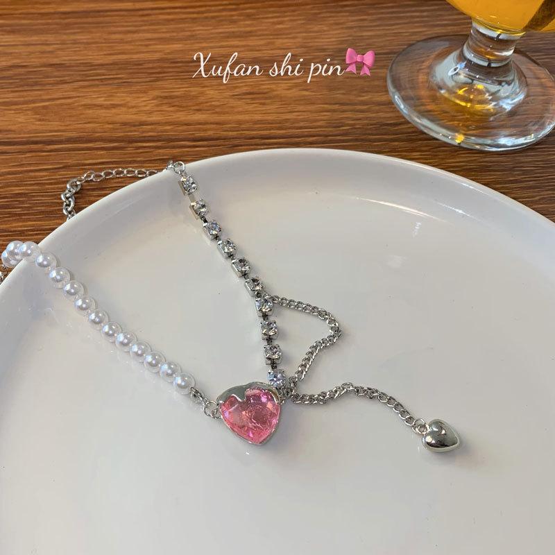 Multi-Layer Pearl Winding Necklace Light Luxury Niche High-End Clavicle Chain Femininity Versatile Girlfriend Strong Chain