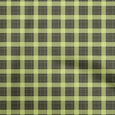 Georgette-Viskose, hellgrün, Stoff, Tartan, Quilting-Zubehör, bedruckt, Nähstoff, Meterware, 106,7 cm