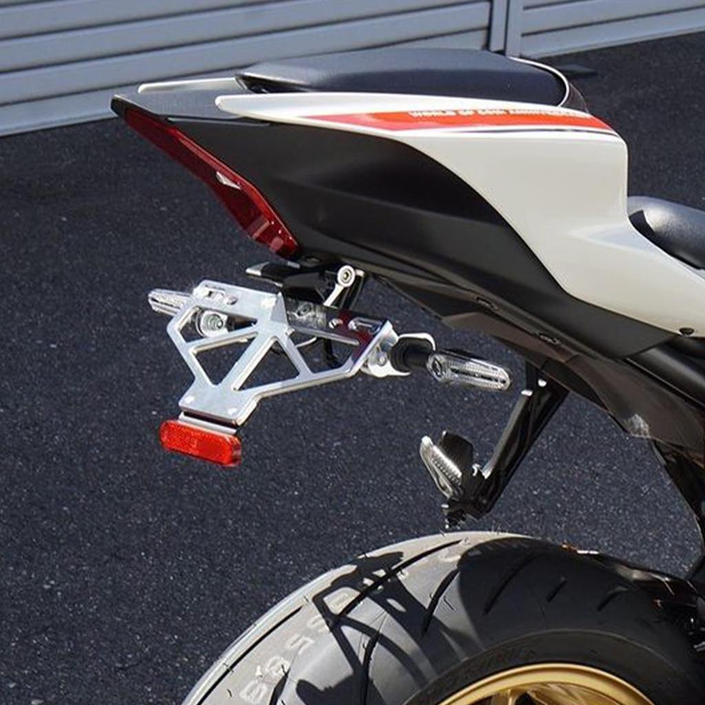 LEDISHUN Aluminum Fender Eliminator Kit for Yamaha YZF-R7 (2022-) (Silver + Black)