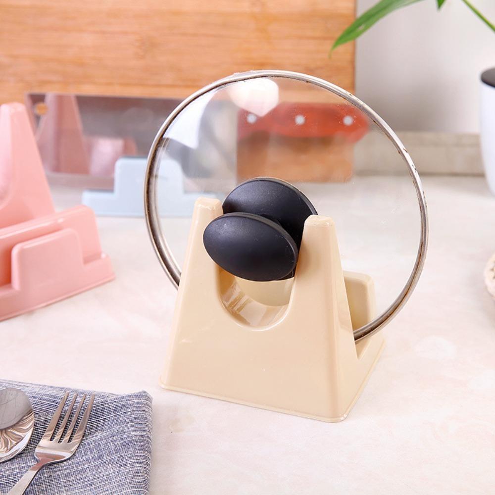 Plastic Pot Lid Stand Shelving Pot Lid New Pot Lid Rack  Kitchen