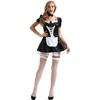 Plus Size European and American Ladies Fun, Maid Dress Cosplay Sexy Maid Dress