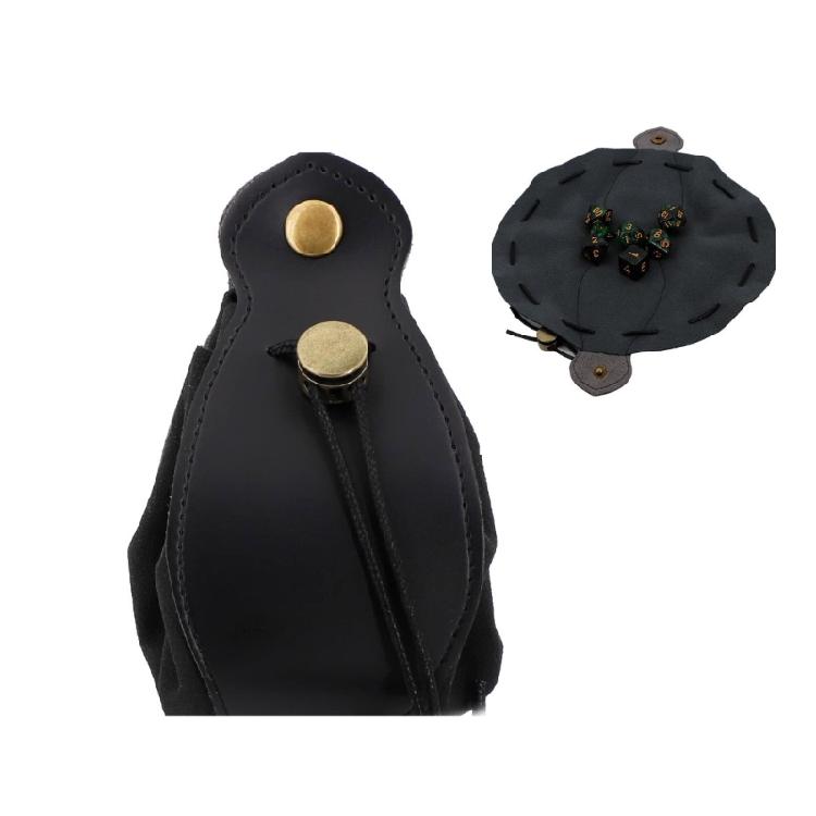 Leather DND-Dice Pouch-Storage Bag for D&D-Dungeons-and Dragons-Gift,Dice Bag