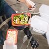 Travel Cutlery Box with Knife, Fork, Spoon, Chopsticks and Reusable Straw Set Suitable for Office, Travel or Camping Accessories