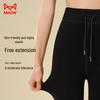 Mao Ren Women's Warm Drawstring Stirrup Leggings