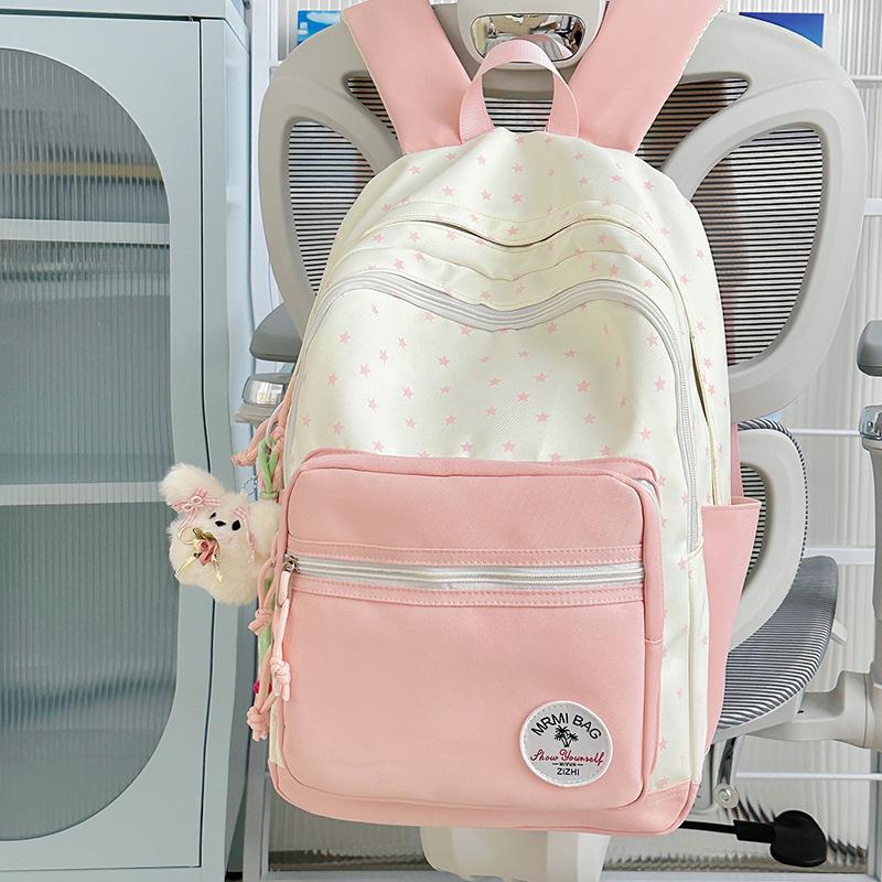 Japanese ins new high-value, fresh and sweet backpack, light travel and large-capacity backpack for junior high school students