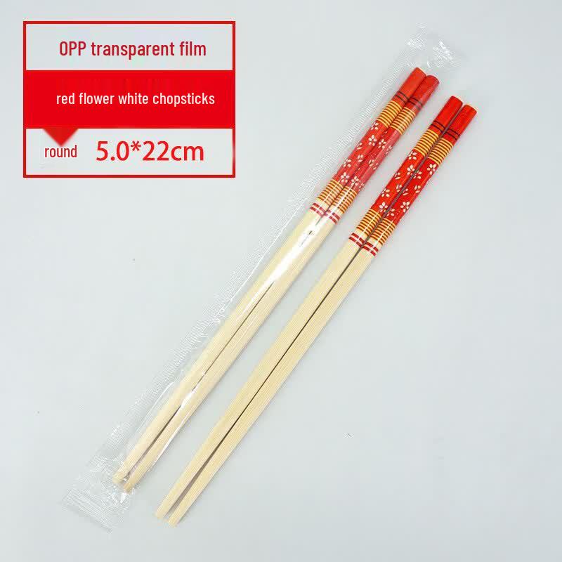 Yiceng Individually Wrapped Disposable Plastic Chopsticks