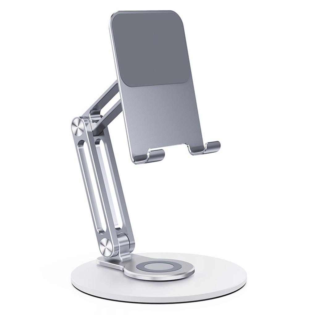 360° Rotate Metal Desk Mobile Phone Holder Stand For iPhone iPad Xiaomi Adjustable Desktop Tablet Holder Table Cell Phone Stand