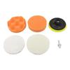 6Pcs Foam Pad Buffer Kit Polishing Machine Wax Pads 3/4/5/6/7 Inch For Removing Scratches Car Polishing Sponge Pads Set