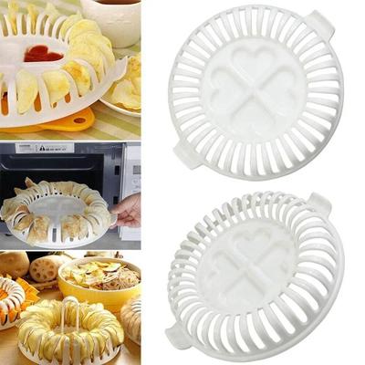 Chips Rack DIY Mikrowelle Low Calorie Ofen Fettfrei Kartoffelchips Maker Küche Backformen Werkzeuge Backformen & Pfannen Snacks