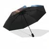 1pc Cosmic Lions Umbrella with Plastic Handle,Suitable for All Seasons Umbrellaptys26072