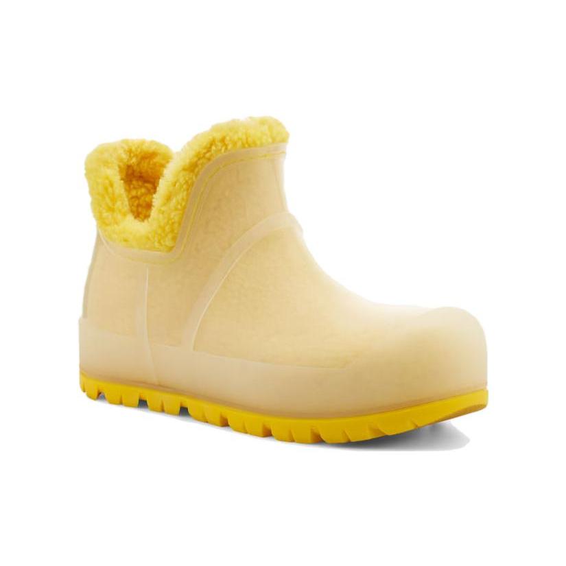 New UGG Raincloud Clear Boot 'Canary' Women's 1132070-CAN