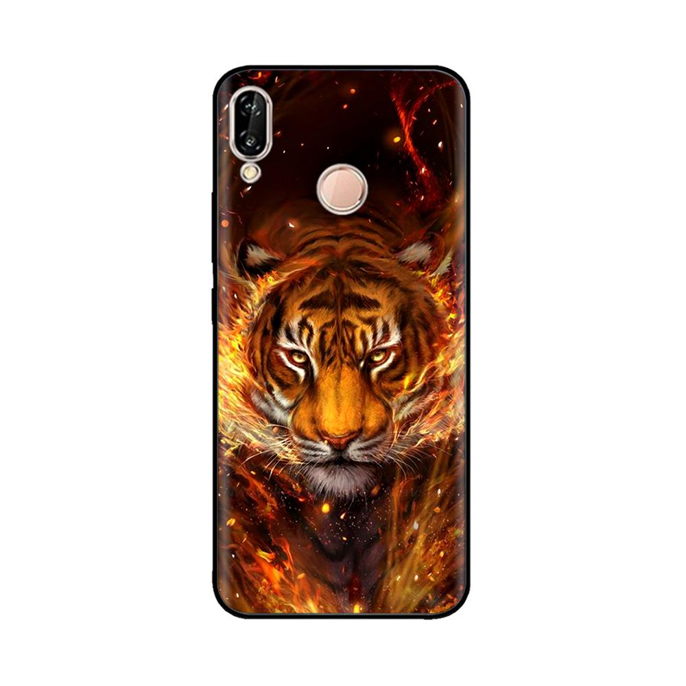 for Huawei P20 Lite Case Silicon Soft TPU Printed Phone Cover Case For Huawei P20lite P 20 Lite Bumper Case Shockproof 5.84 inch
