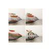 4 Pieces Double Sided Printed Cushion Cover Set