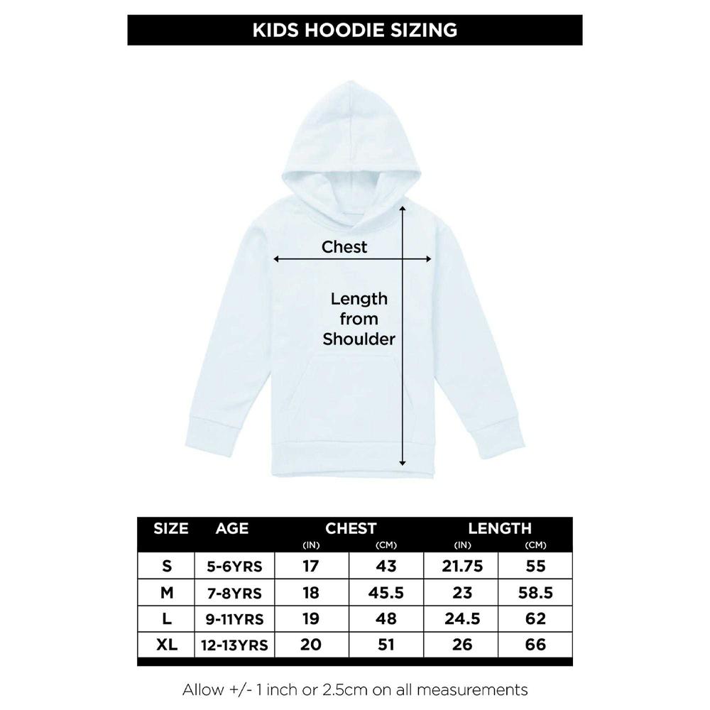 Alice In Wonderland Childrens/Kids Heather Hoodie