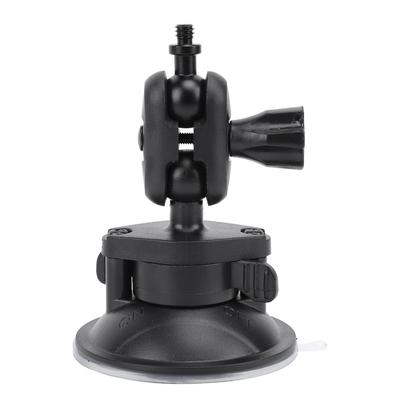 Suction Cup Bracket with 1/4 Inch Screw Dual Ball Head Universal Car Window Windshield Mount Holder