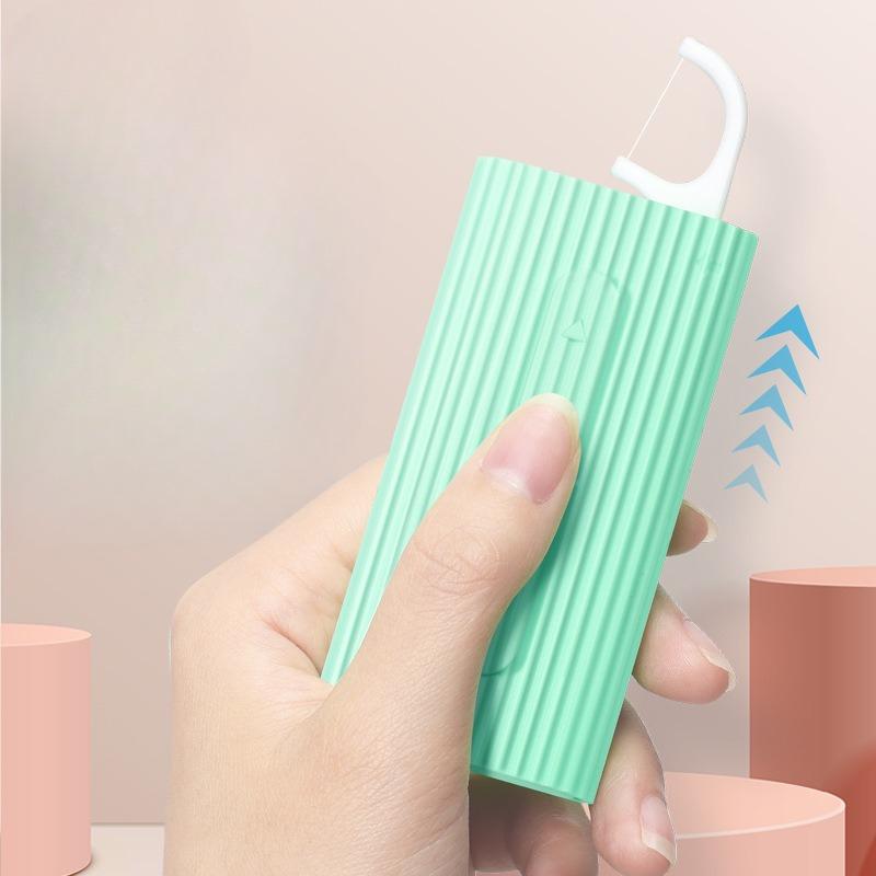 Portable Dental Floss Box, Dental Floss Box, Disposable Dental Floss Picks, Toothpicks for Home Use