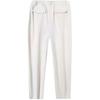 Anta Champion All-Weather Series Comfortable Casual Simple Fleece Sports Long Pants Women bottoms Fish-Belly-White 162510507-1