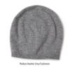 Women's 100% Pure Cashmere Double-Layered Knitted Hat - Autumn/Winter Style