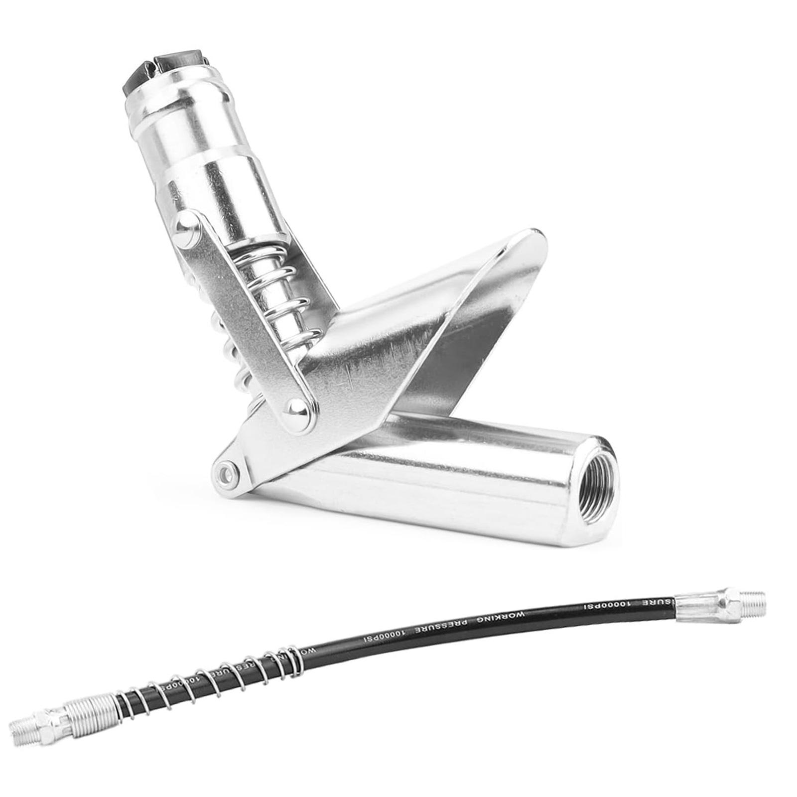 

Сменный ниппель-переходник для инжектора, насадка-масленка с шлангом, универсальный однорычажный переходник, ниппель для инжектора