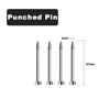 Super Strong Automatic Center Punch Positioning Spring Loaded Adjustable Marker Wood Glass Press Dent Metal Drill