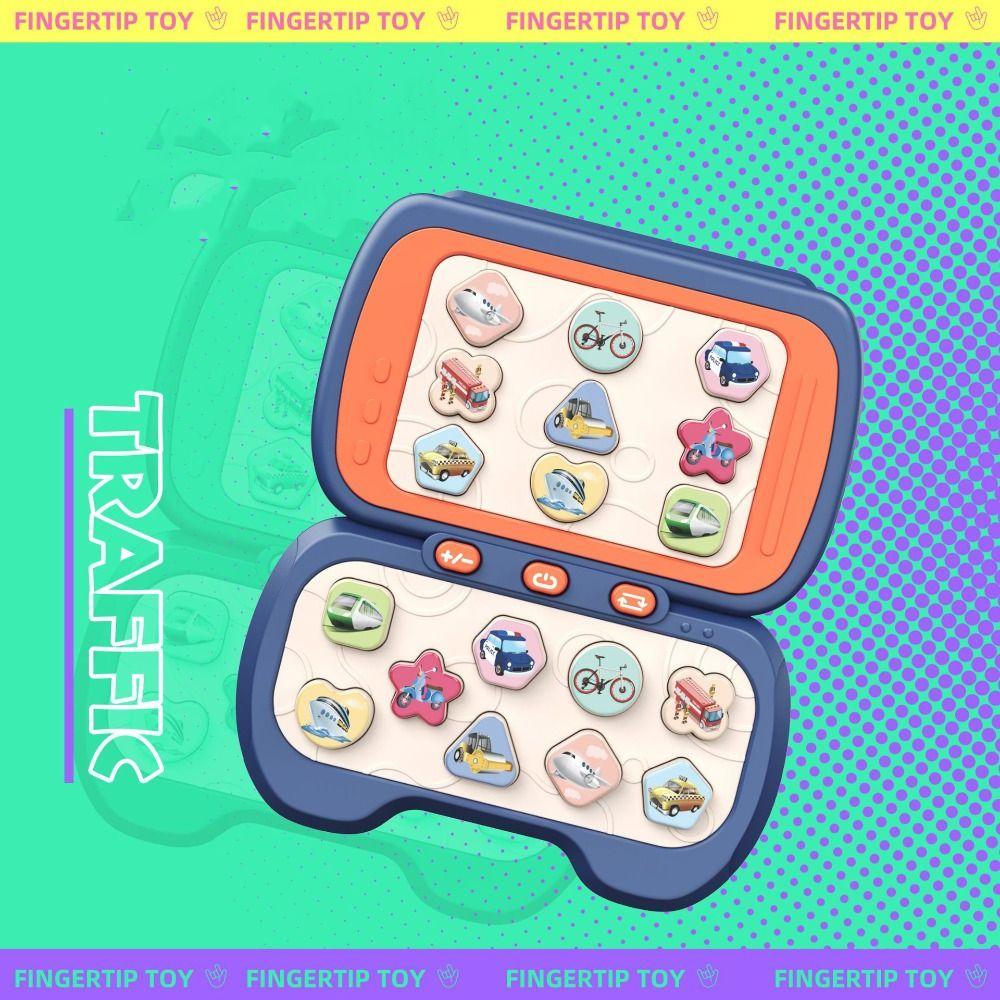 Early Education Tablet Phone Toy Electronic Finger Dance Machine Teach Alphabet Numbers