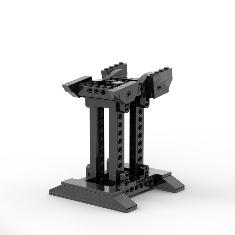 

MOC Republic Gunship Подставка для модели Republic Gunship Строительные блоки 75021 Подставка для демонстрации Кубики Детская игрушка Рождественский подарок Только кронштейн Рождественский g