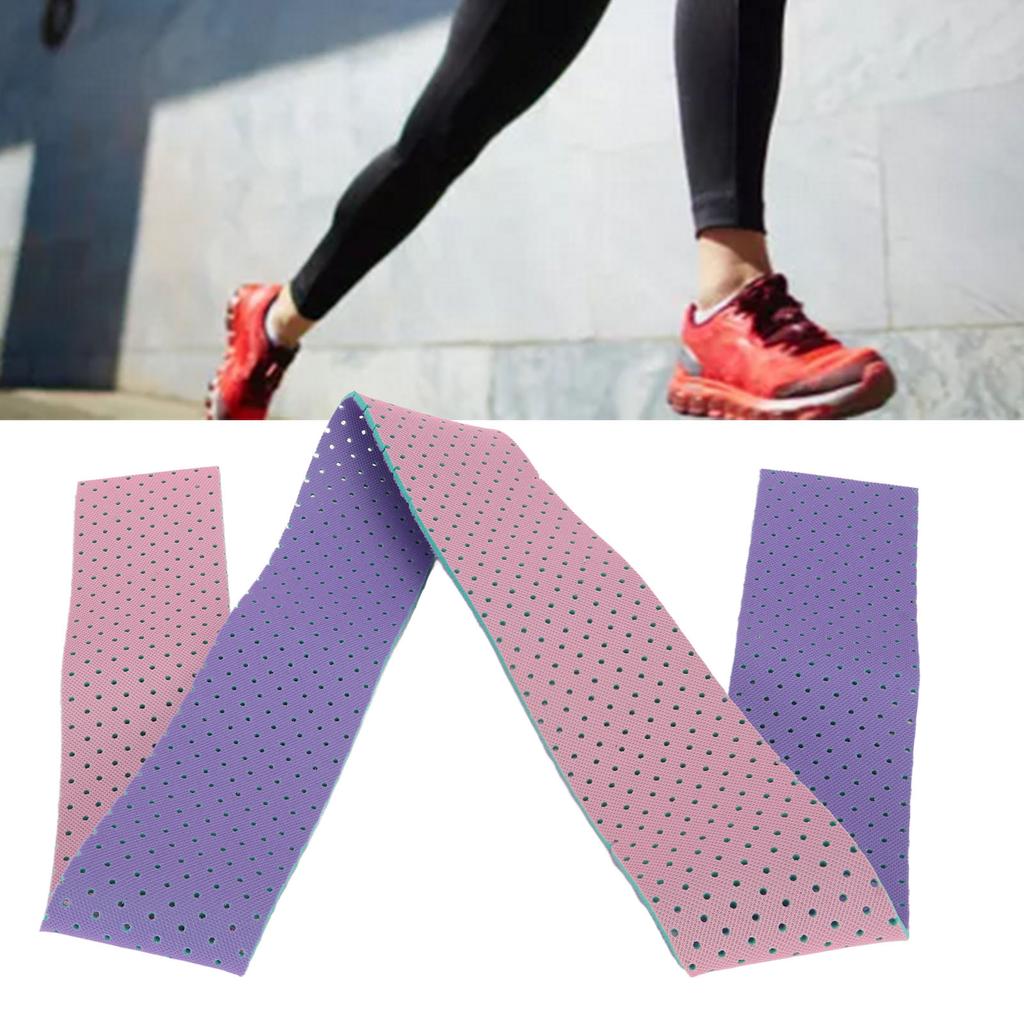 Self Cut Insoles Breathable Mesh Shock Absorption Comfortable Self Cut Sport Shoes Insoles Pad for Women Men