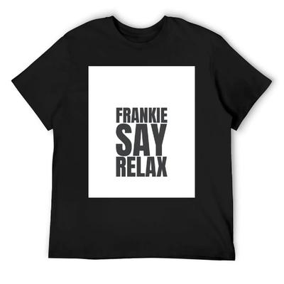 Frankie Say Relax - 80_s T-Shirt Vintage T Shirts Kawaii Clothes Hippie Clothes Mens Plain T Shirts