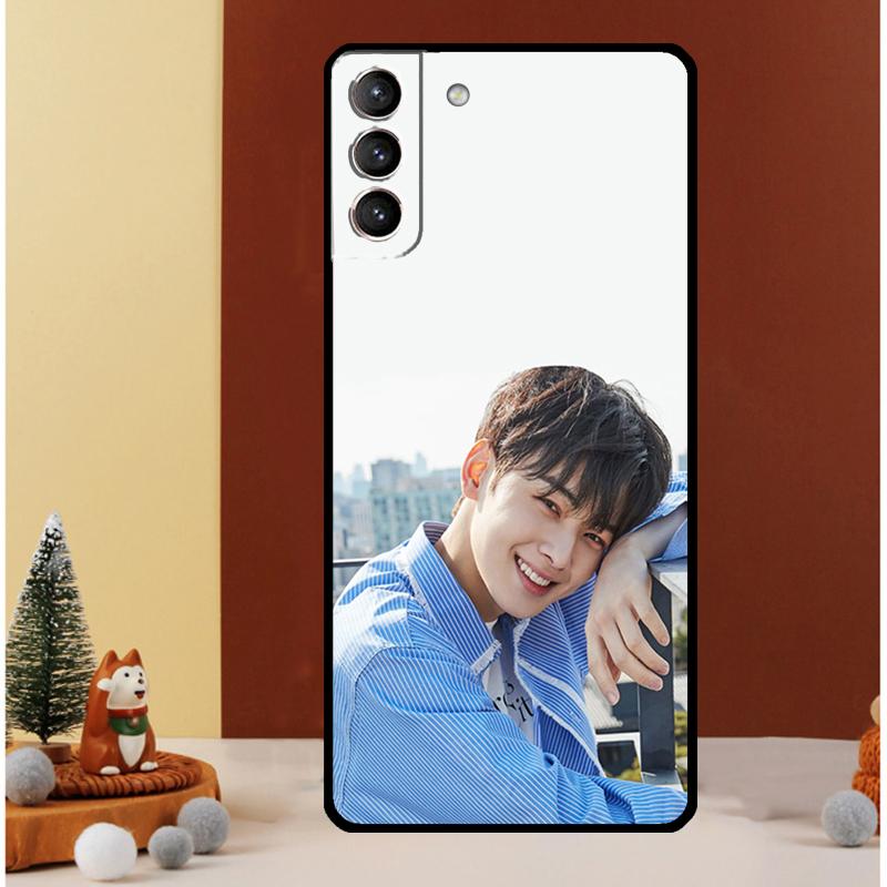 Cha Eun Woo Case For Samsung Galaxy S25 S26 Ultra S20 S21 S22 S23 S24 Ultra S10 Plus S25 FE Cover Funda