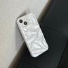 Electroplating Three-dimensional Pleats, Suitable for iPhone16Pro Max Apple 17 Mobile Phone Case 14/15 Soft Case, Advanced Sense
