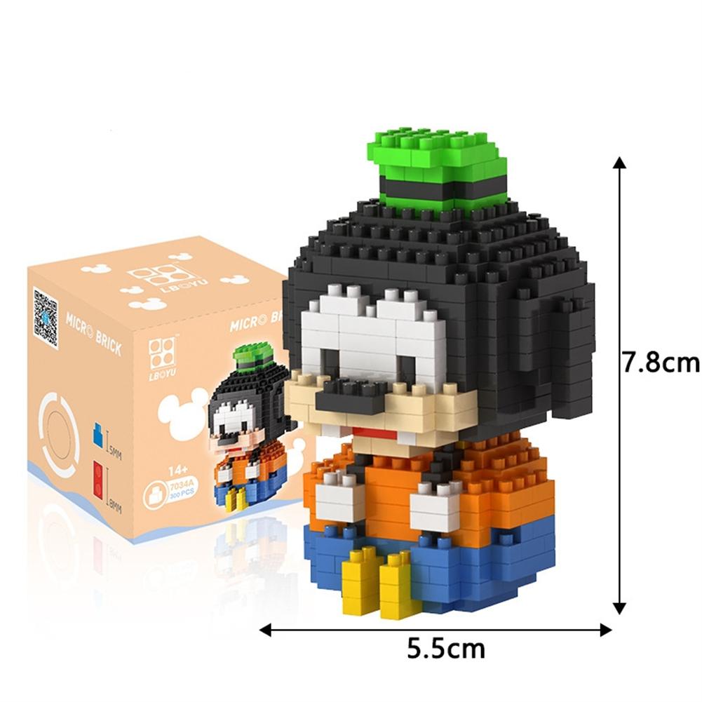Cartoon Building Blocks Kawaii Anime Small Particles Assembled Building Bricks For Kids Birthday Gift