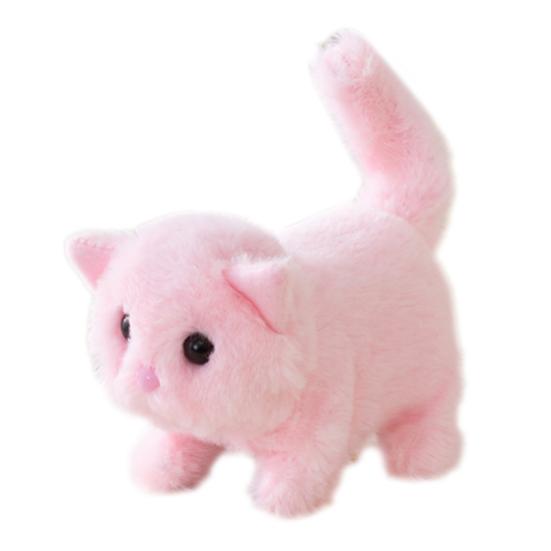 

Детская реалистичная плюшевая игрушка-кошка, плюшевая кукла-котенок, как живая, для малышей, мальчиков B