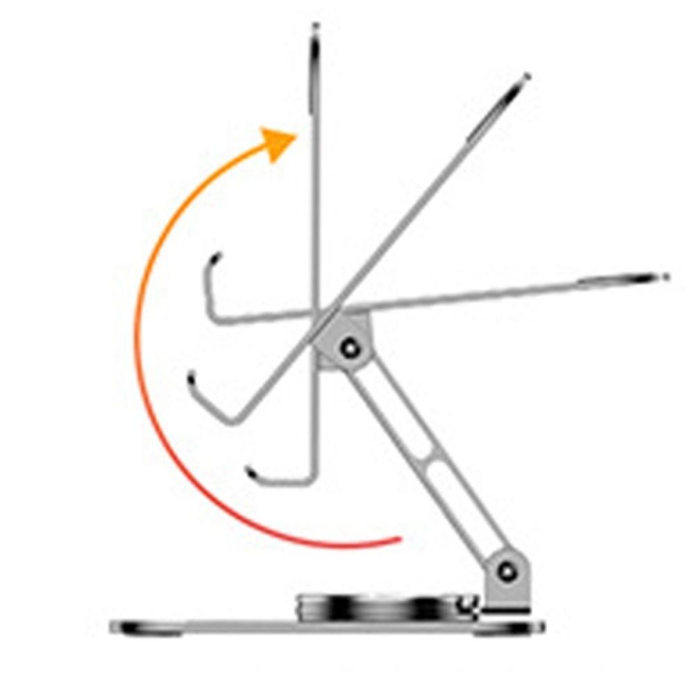 360 ° Rotating Adjustable Phone Holder Folding Table Cell Phone Stand  Desk Holder