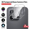 Honar Honer 600 Light 2Pcs 3D Integrated Lens Glass for Honor 600 Lite 600Lite Honor600Lite 5G HD Curved Camera Protectors Film 4