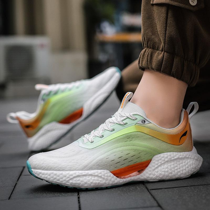 Übergröße Herrenmode Lässiger Sneaker Popcorn Leichte Laufschuhe Sommer Eisseide Atmungsaktiv Trendige Herrenschuhe