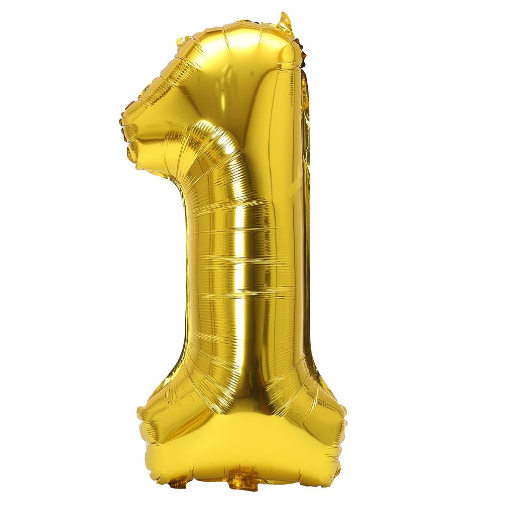 32 Inch Digital Aluminum Film Balloon Paper Card Hardcover Slim Body Digital Party Floating Decoration Balloon