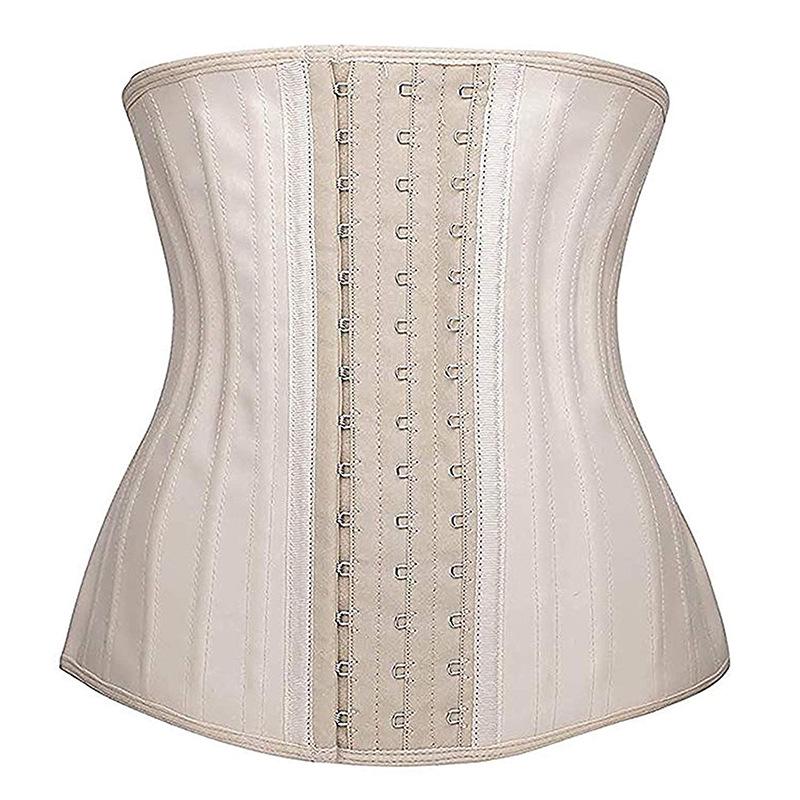 25 Steel Bone Latex Tummy Control Corset Bodysuit